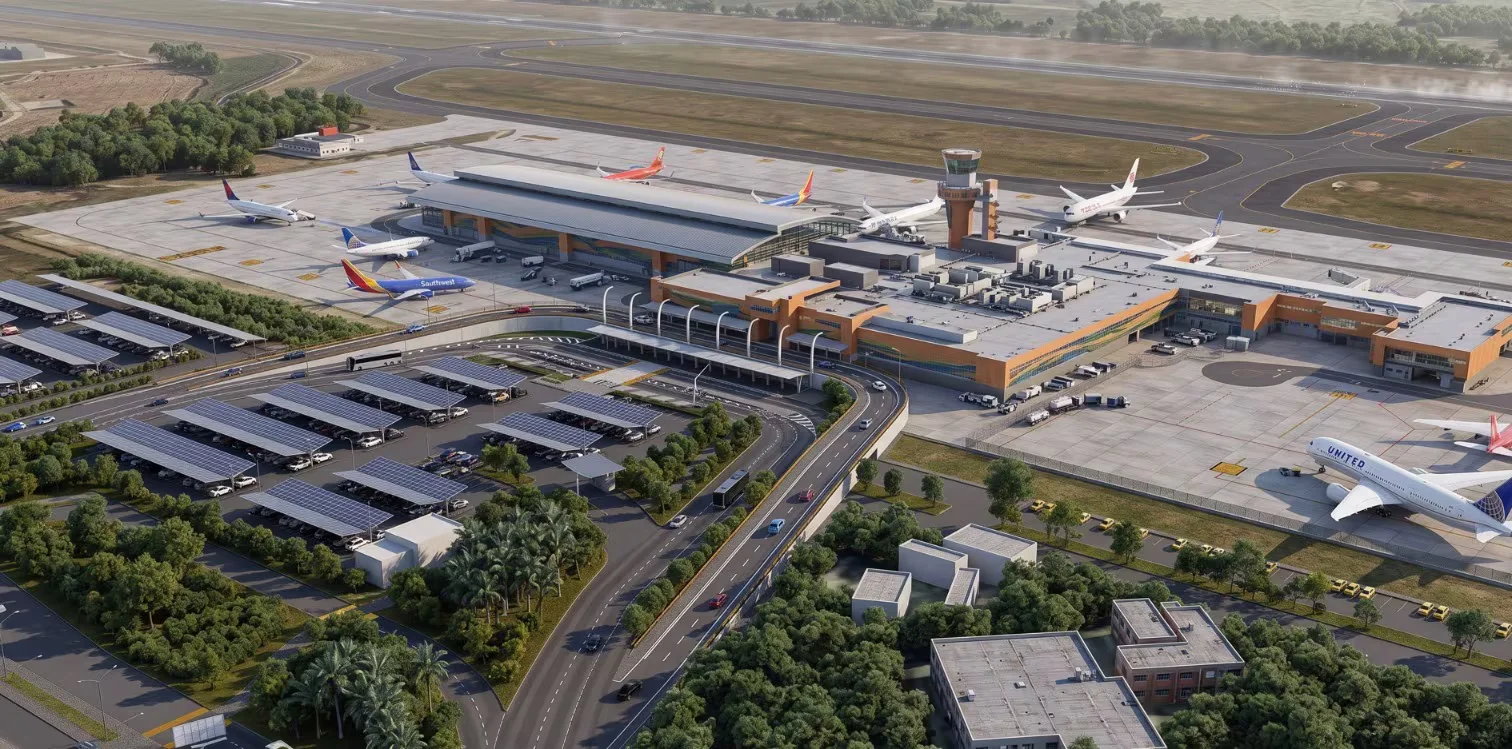 ernesto cortissoz airport render
